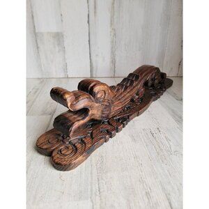Vintage wooden‎ dragon hanging unique serpentine snake